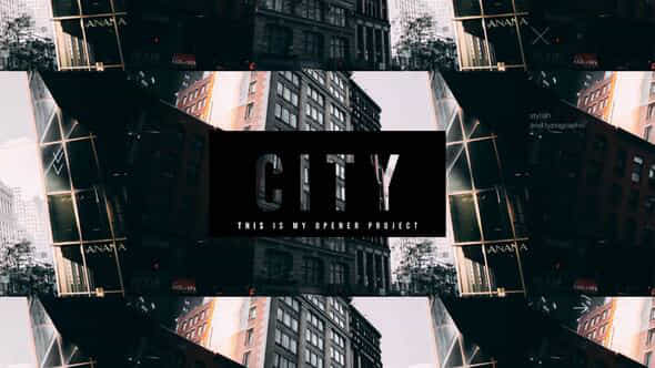 City Intro - VideoHive 43405681