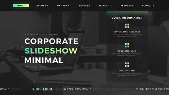 Corporate Minimal Slideshow - VideoHive 54058048