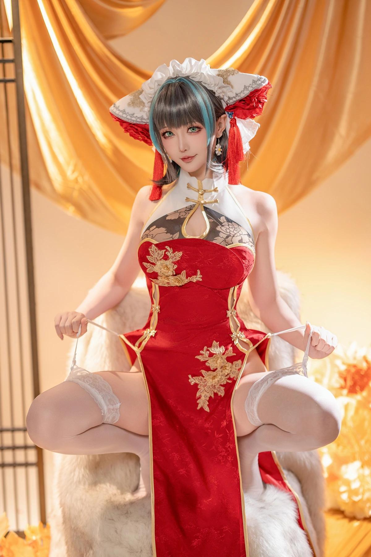 Cosplay 星之迟迟Hoshilily – 碧蓝航线柴郡(20)