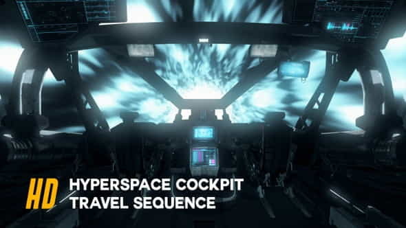 Hyperspace Cockpit Travel Sequence (HD) - VideoHive 26981973