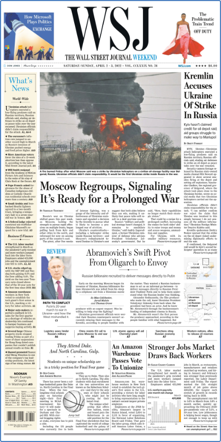 The Wall Street Journal - 15 April 2022