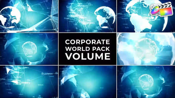 Corporate World Pack For Fcpx - VideoHive 52681548
