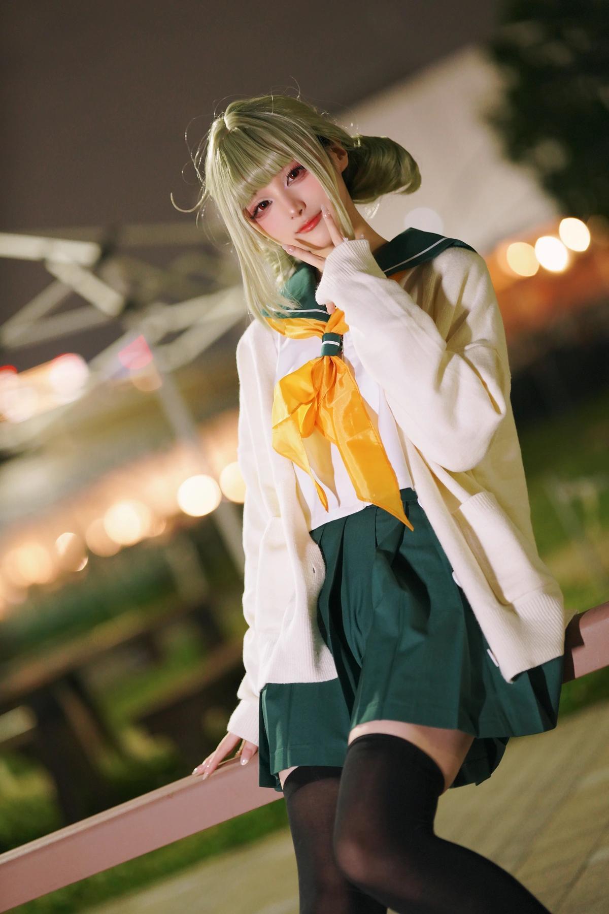 Cosplay 幼愛Youmeko – 小琪舞JK制服(9)