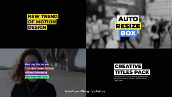 Autoresize Titles 10 After Effects - VideoHive 53317116