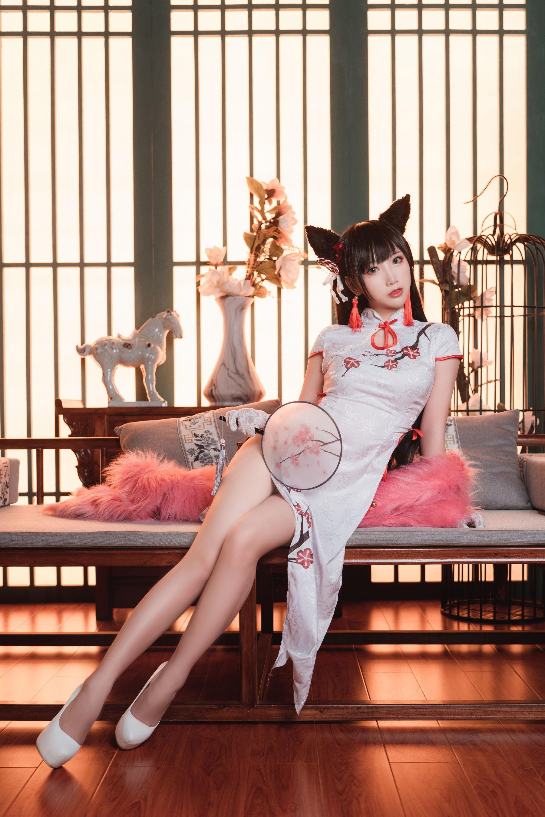 [网红COSER] Coser面饼仙儿 – 旗袍爱宕 写真集(23)