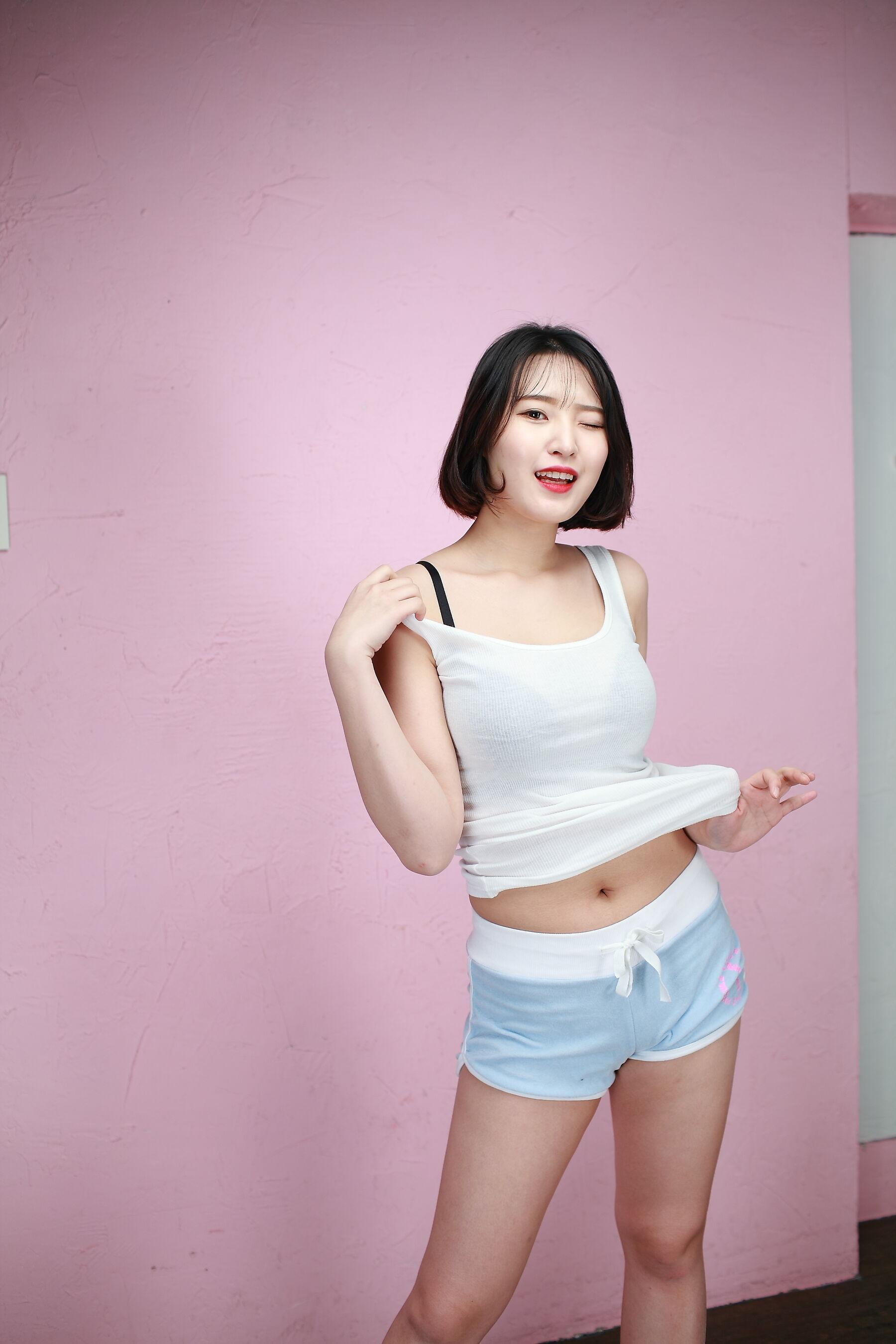 韩模人体 韩模尤娜（유나）人体私拍套图(122)