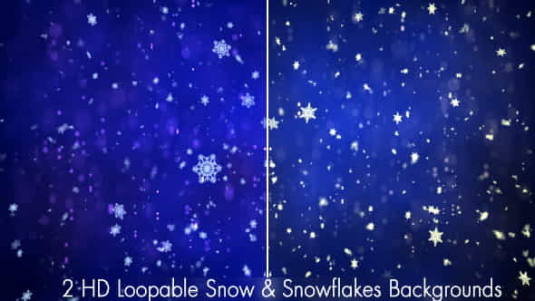 Snow and Snowflakes 2 - VideoHive 18840325