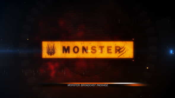 Monster Broadcast Package - VideoHive 16029360