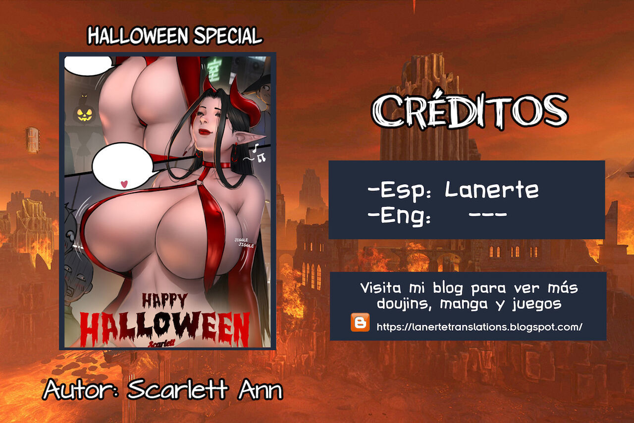 Scarlett Ann] Halloween Special [Lanerte] [Spanish]