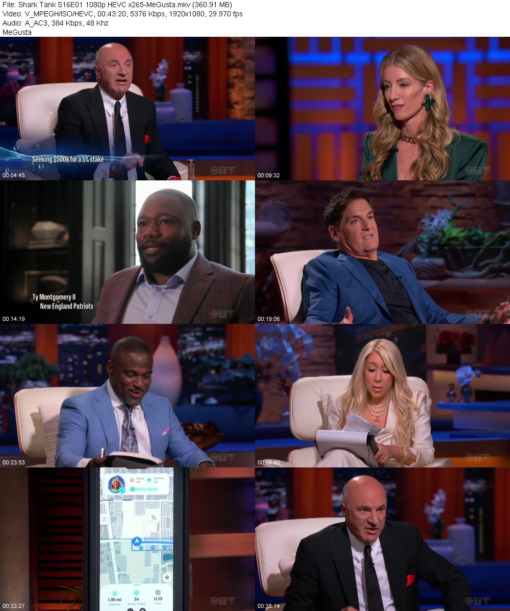 Shark Tank S16E01 1080p HEVC x265-MeGusta