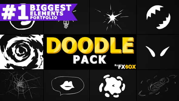 Flash FX Doodle Elements | - VideoHive 21741834