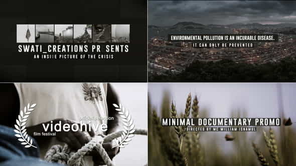 Documentary Minimal Promo - VideoHive 22011963