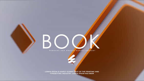 Book Logo - VideoHive 58465419