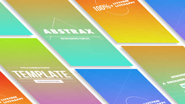 Abstrax Titles - VideoHive 22738967