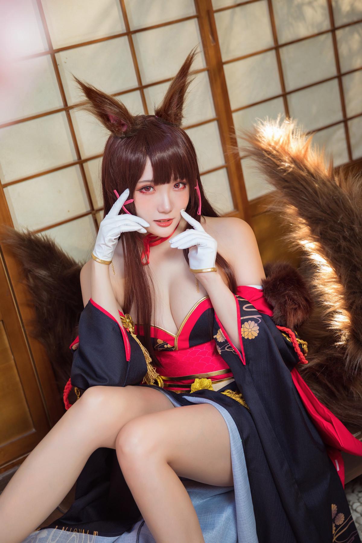 Cosplay 瓜希酱 赤城 Akagi(6)