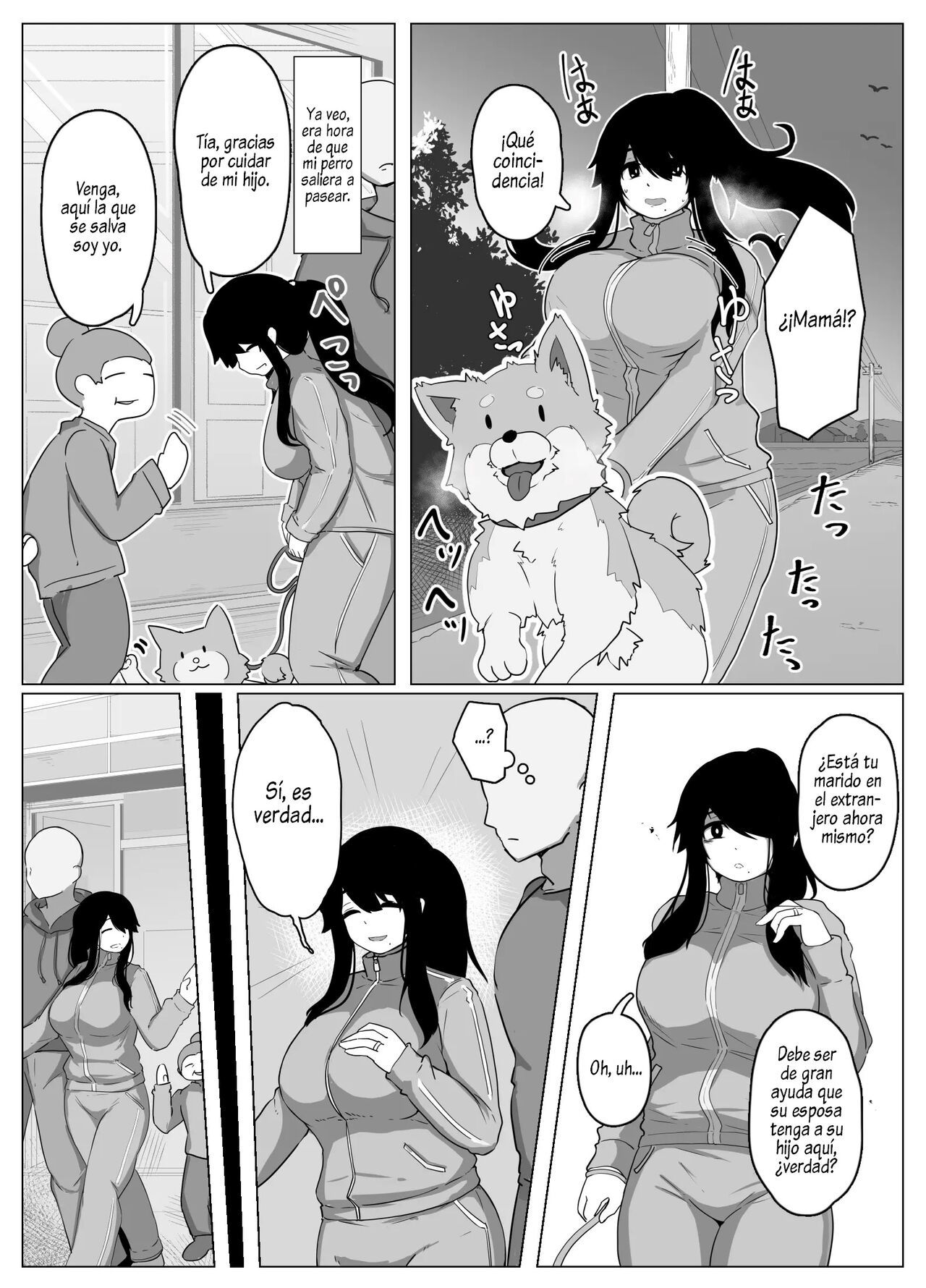 [hahayamoya (moya)] Oyasumi, Okaa-san I  Good Night, Mom I [Spanish]  [Al Chile no Sé Scan]