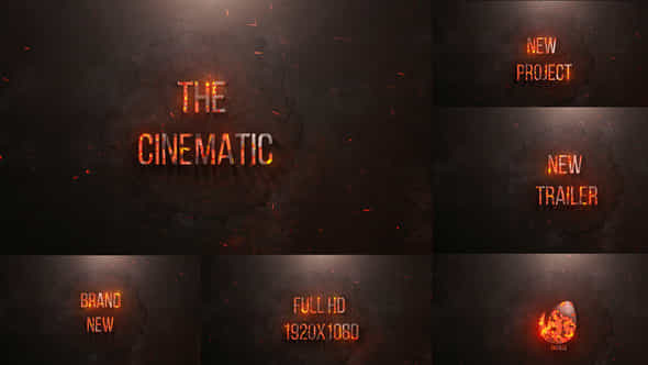 Epic&nbspFire Titles - VideoHive 35399136