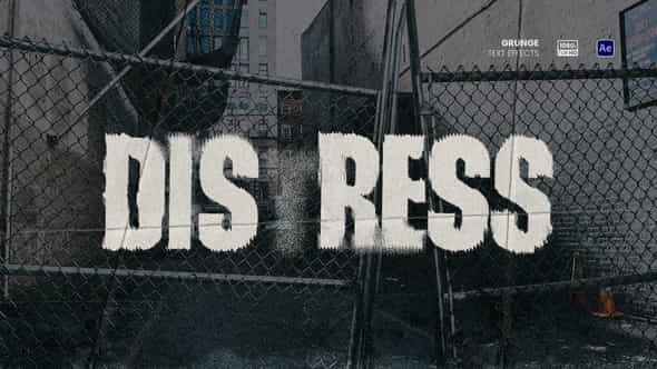 Grunge Text Animation - VideoHive 58310443