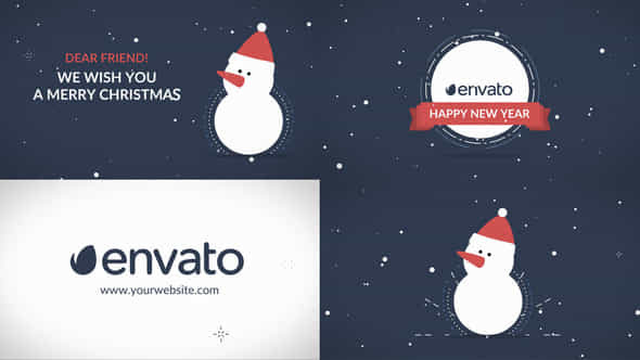 Christmas Logo Premiere Pro Mogrt - VideoHive 35250589