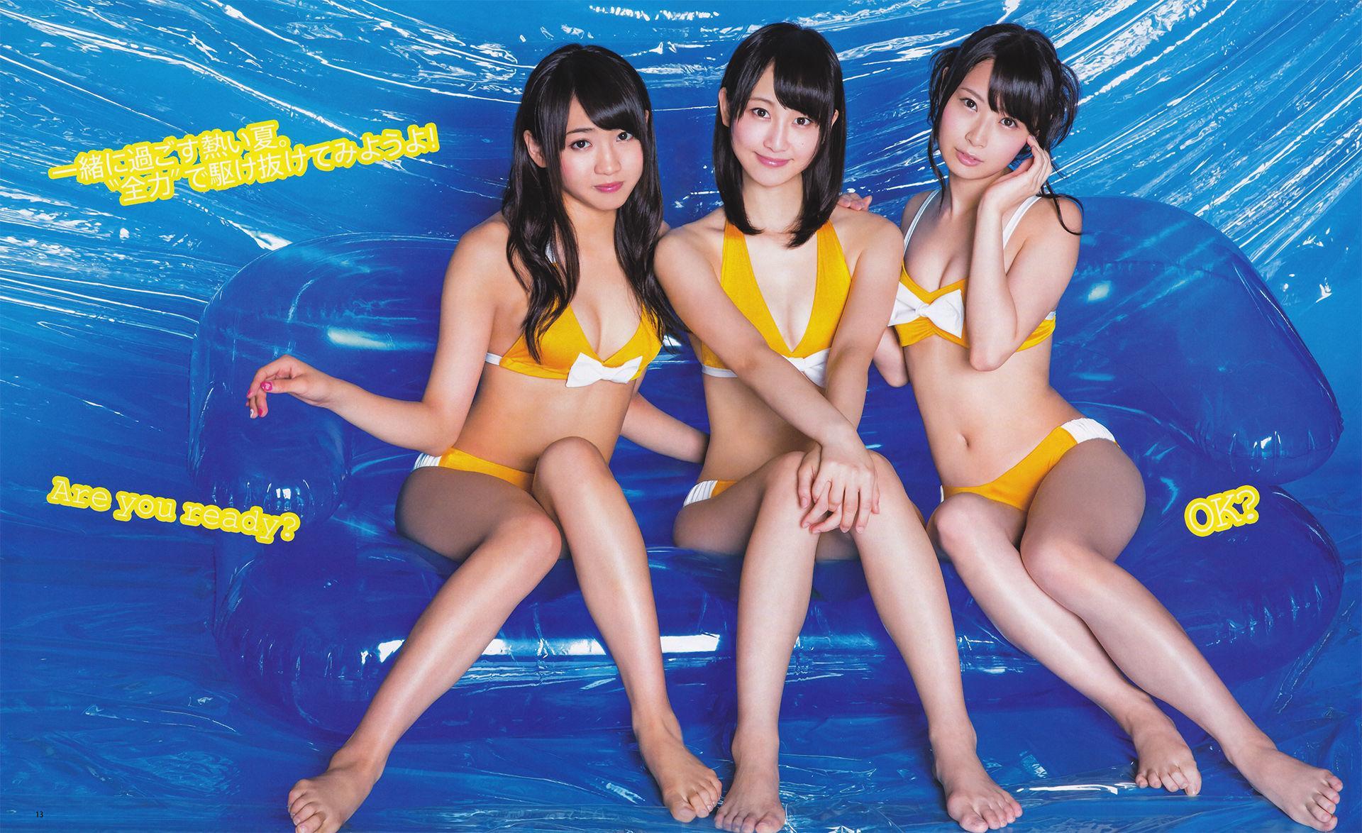 [Bomb Magazine] 2013年No.08 松井玲奈 木崎ゆりあ 高柳明音 写真杂志(10)