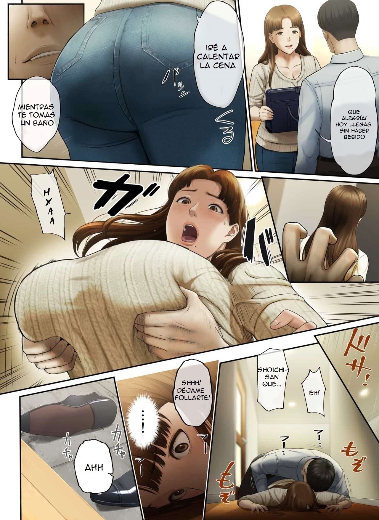 [Chinjao Girl. (Special G)] "Yasashii Dake no Otoko" to Tsuma ni Sute Raretanode... [Spanish]