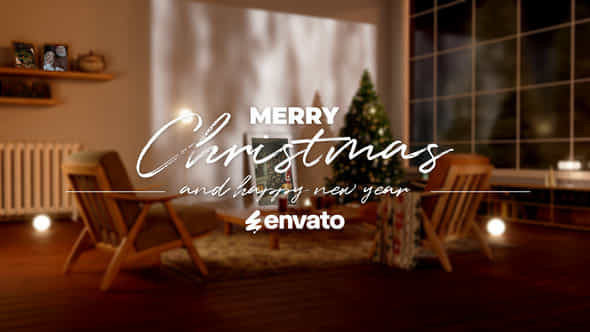 Romantic Christmas Room - VideoHive 55777080
