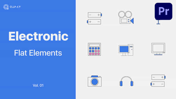 Electronics Icons - VideoHive 47385941