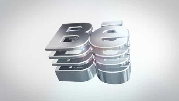 3D Simple Reflective Logo - VideoHive 30356605