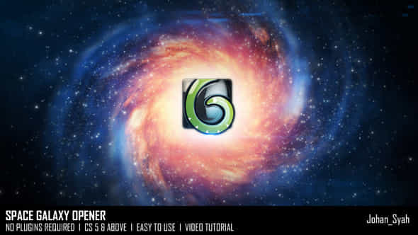 Space Galaxy Opener - VideoHive 53540893