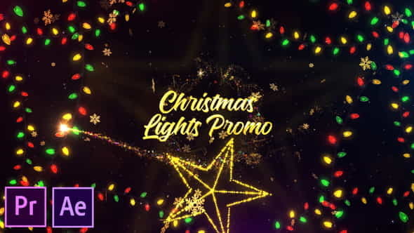 Christmas Lights Promo - Premiere - VideoHive 29575936