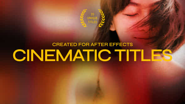 Cinematic Titles - VideoHive 58527724