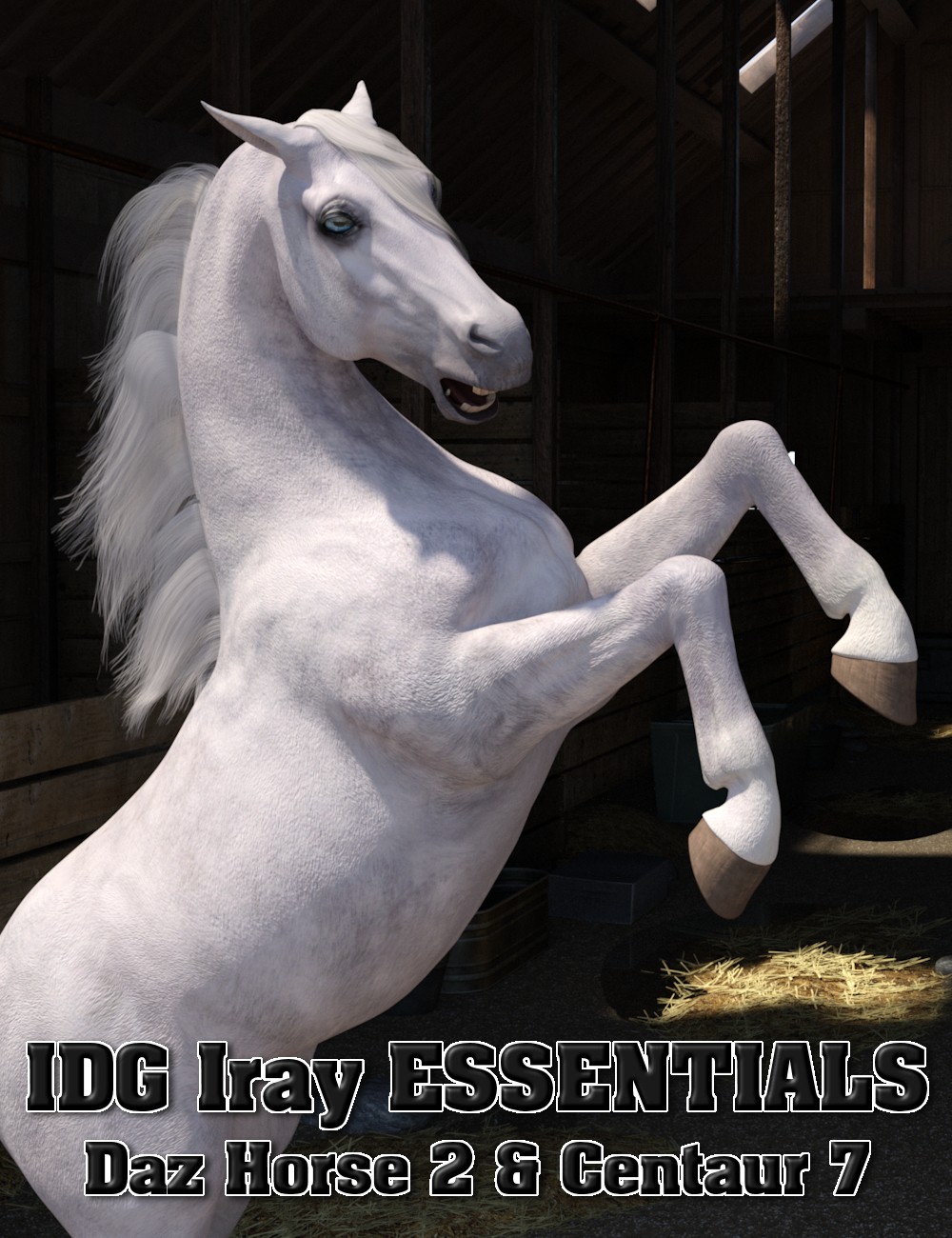 IDG Iray Essentials - Daz Horse 2 and Centaur 7