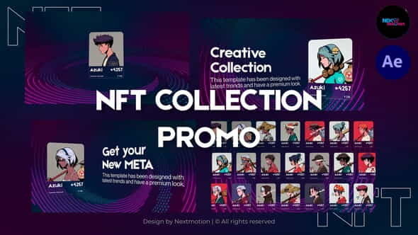 NFT Collection Promo - VideoHive 35999689
