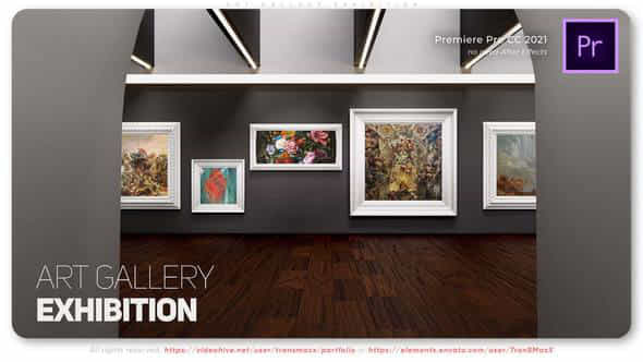 Art Gallery Exhibition - VideoHive 46192255