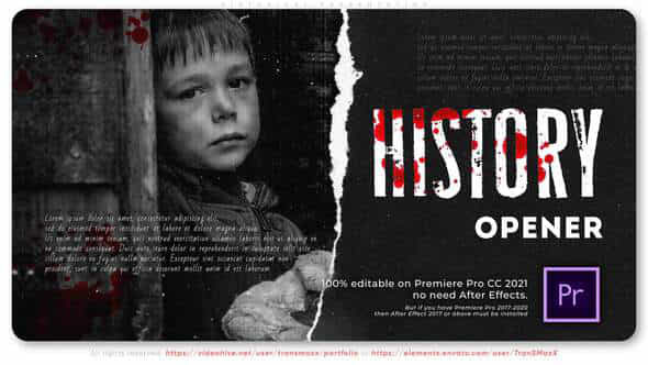 Historical Presentation - VideoHive 32399028