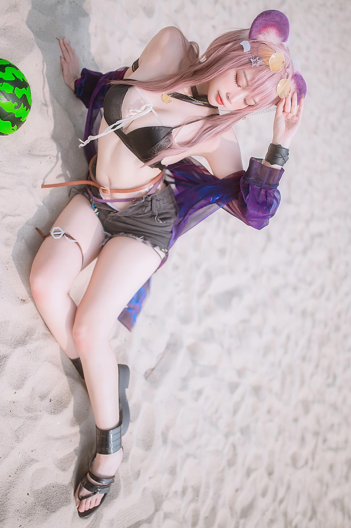 Cosplay 二佐Nisa 《泰拉夏日纪事》 佐佐林雨霞(27)