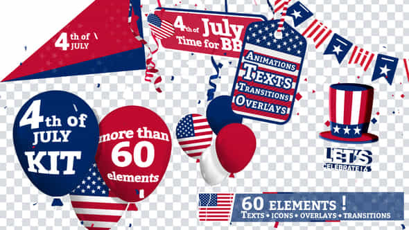 4th of July - VideoHive 38469591