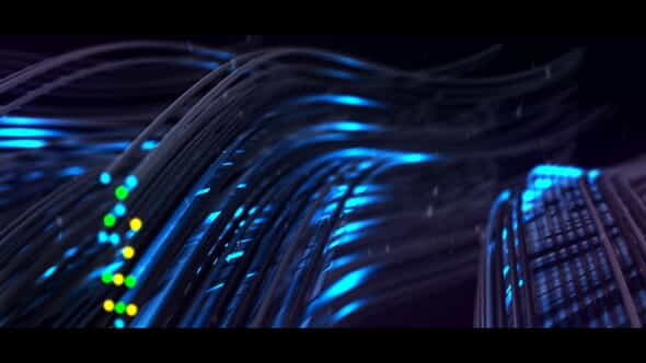 Fiber Logo - VideoHive 32783759