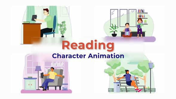 Reading Character Explainer - VideoHive 38196073