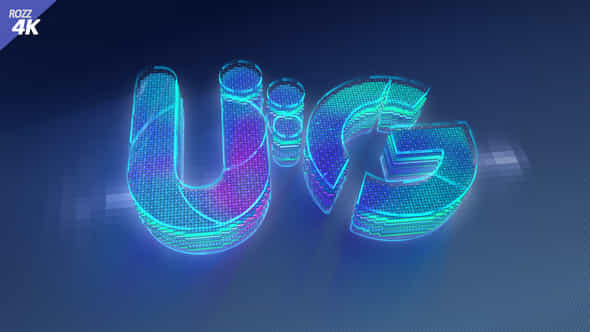 Digital Black Clean 3D Logo - VideoHive 58346680