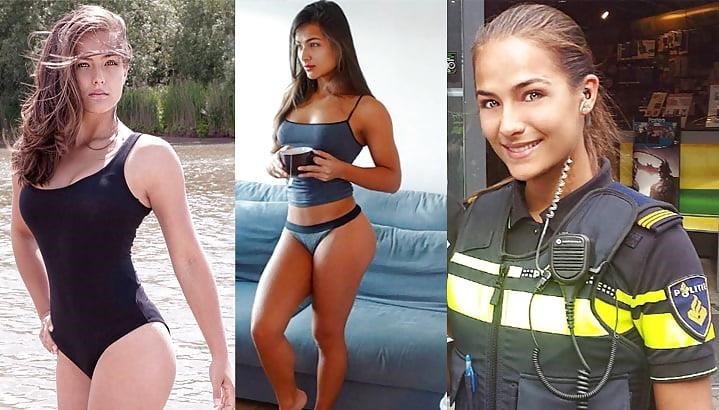 Hot sexy police women-2923