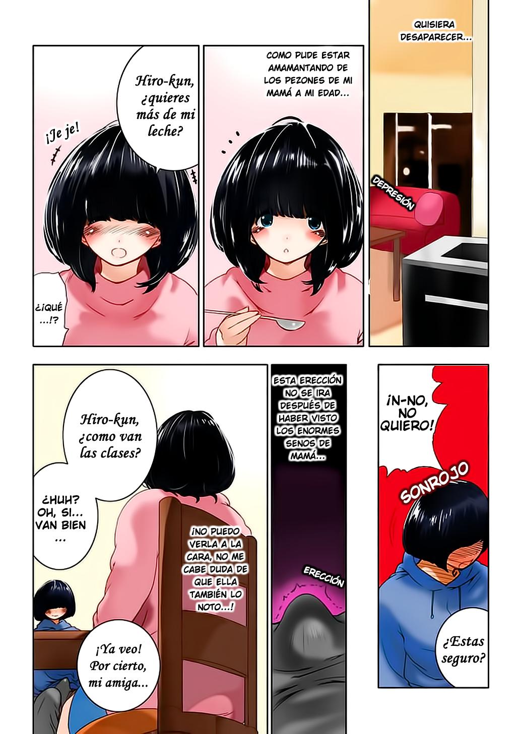 Omamagoto Hasegawa-san chi no Oyakokankei Ichiwame Haha to Oppai Color Sin Censura Chapter-1 - 20