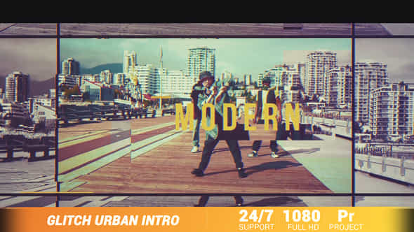 Glitch Urban Intro - VideoHive 25042149