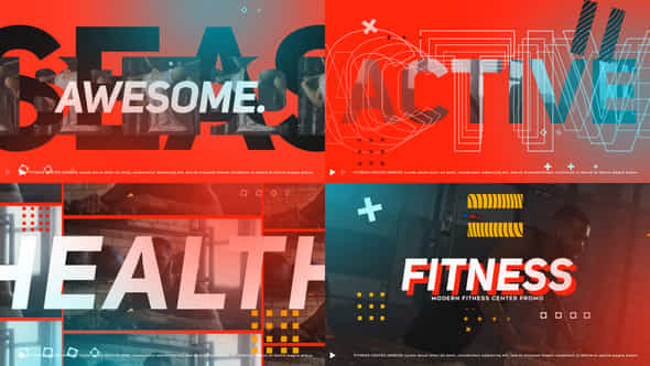 Fitness Center Promotion - VideoHive 40287316