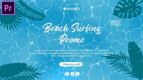 Surfing Promo - VideoHive 47344424