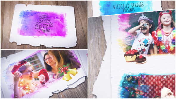 Colorful Christmas Gallery - VideoHive 9678054