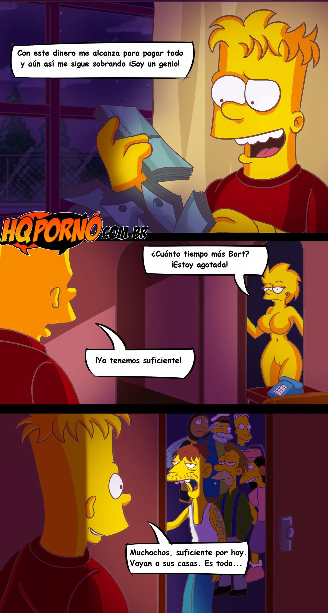 Simpsons xxx - Lisa la puta (Español)