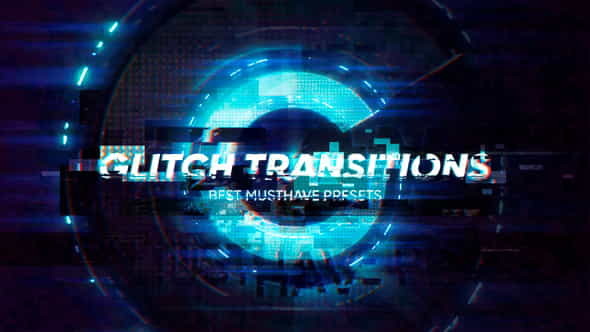 Glitch Transitions - VideoHive 23966827