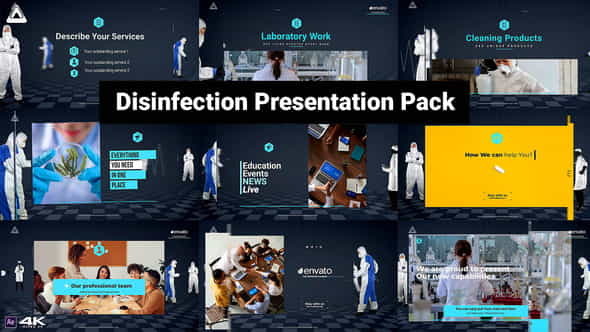 Desinfection Presentation Pack - VideoHive 27502853