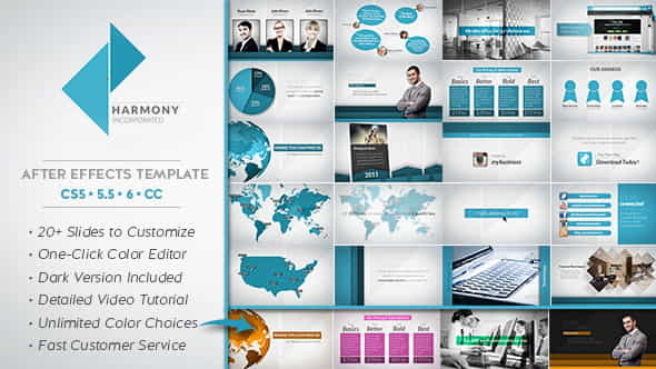 Harmony Corporate Business Package - VideoHive 7700644